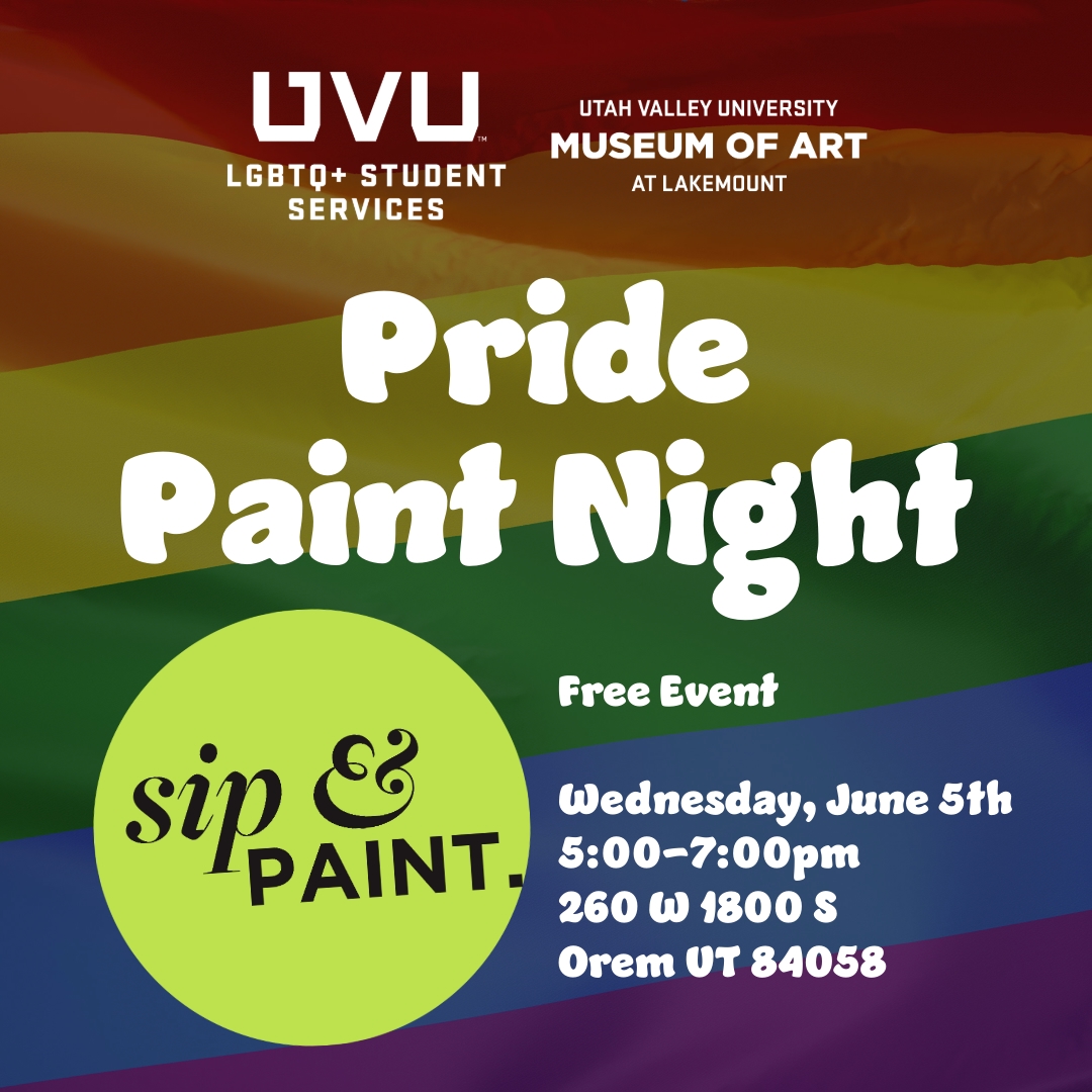 Banner Image for "Pride Paint Night" Event