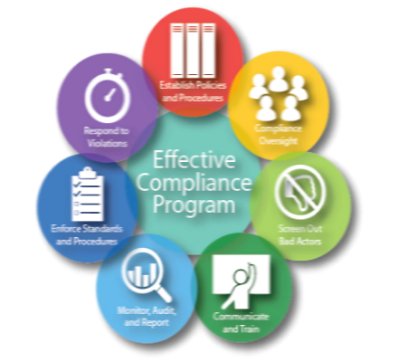 Federal Sentencing Guidelines summary of best practices in compliance programs