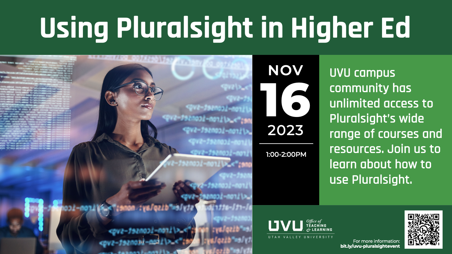 OTL pluralsight in Higher Ed. 