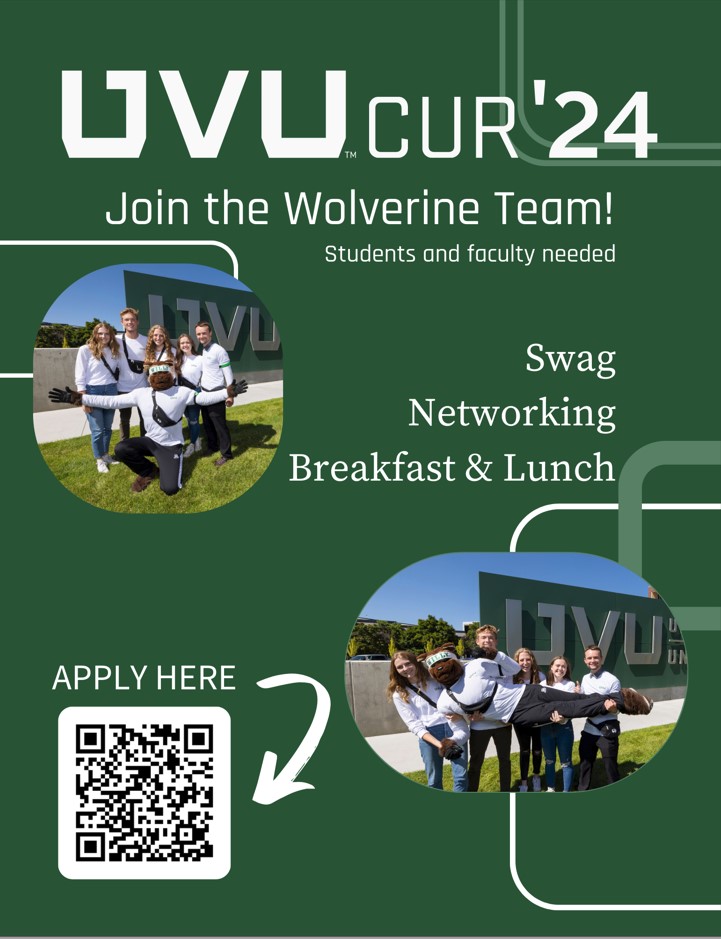 UCUR Call for Volunteers
