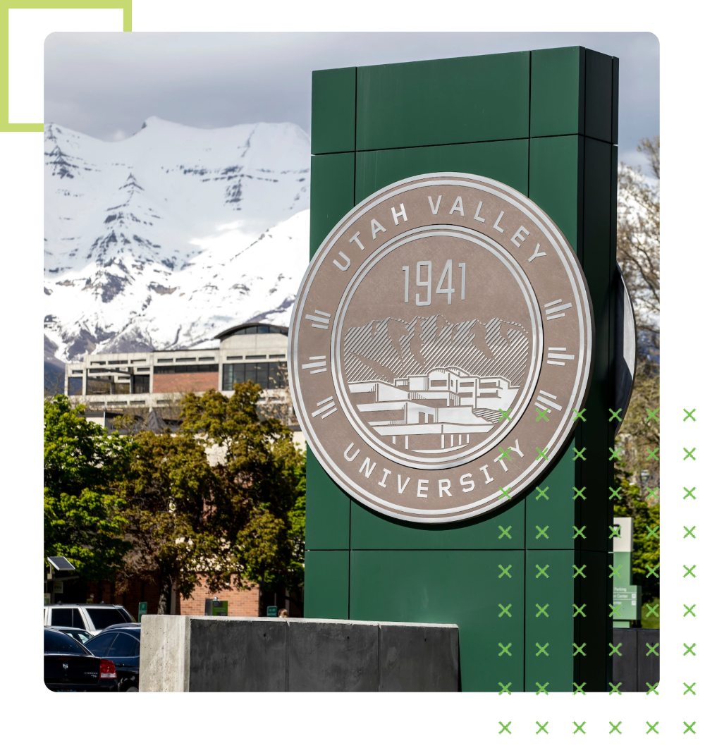 UVU signage
