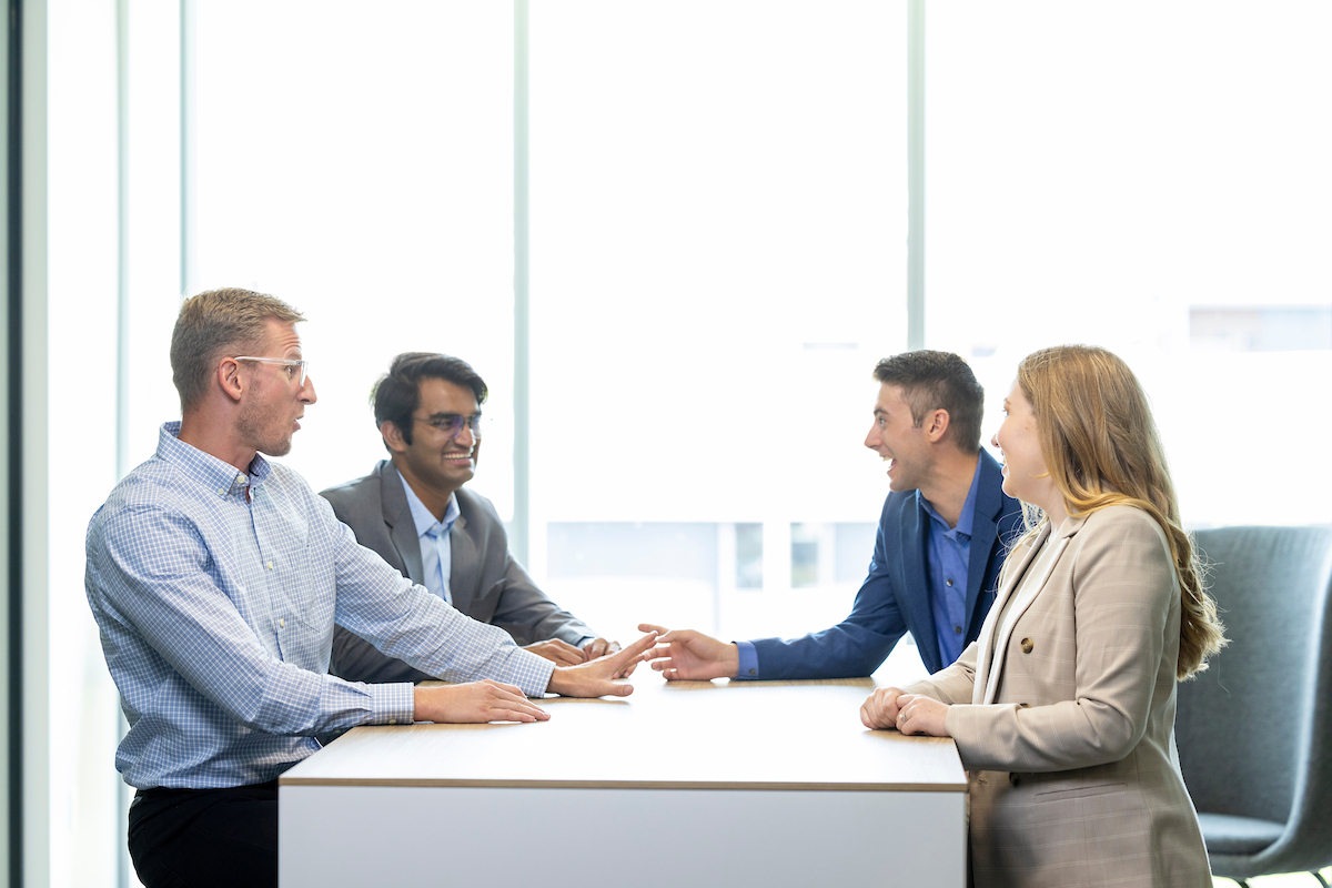people in a meeting room