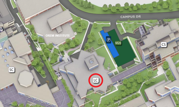 losee center building map