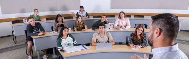 students in class