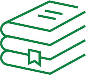 stacked books icon