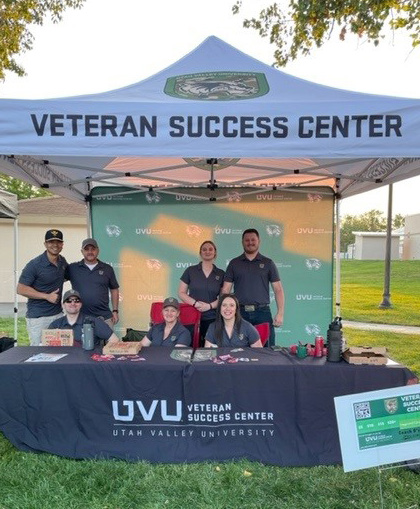 veteran success center booth