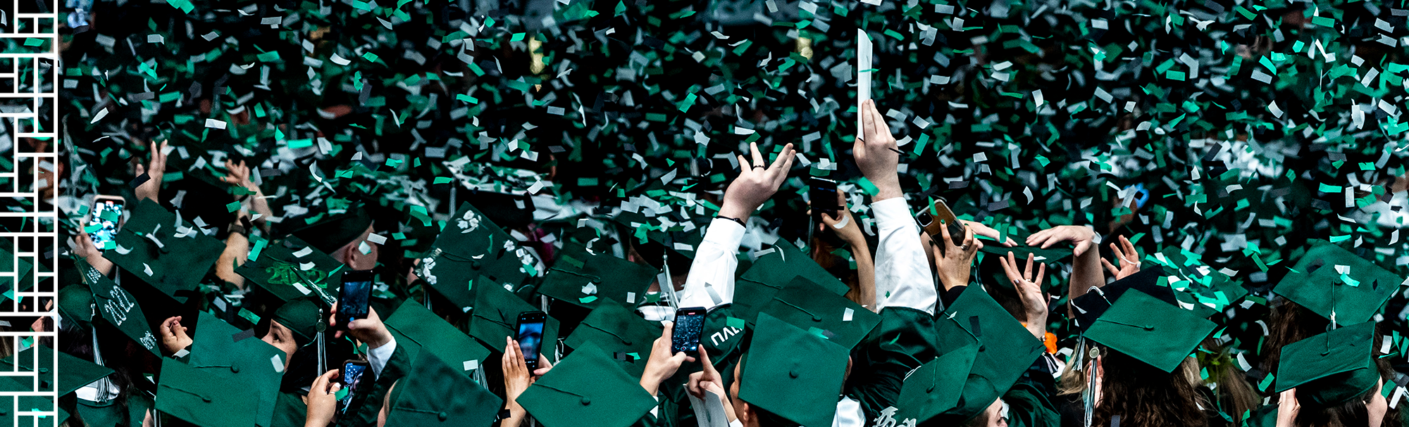 woman graduating