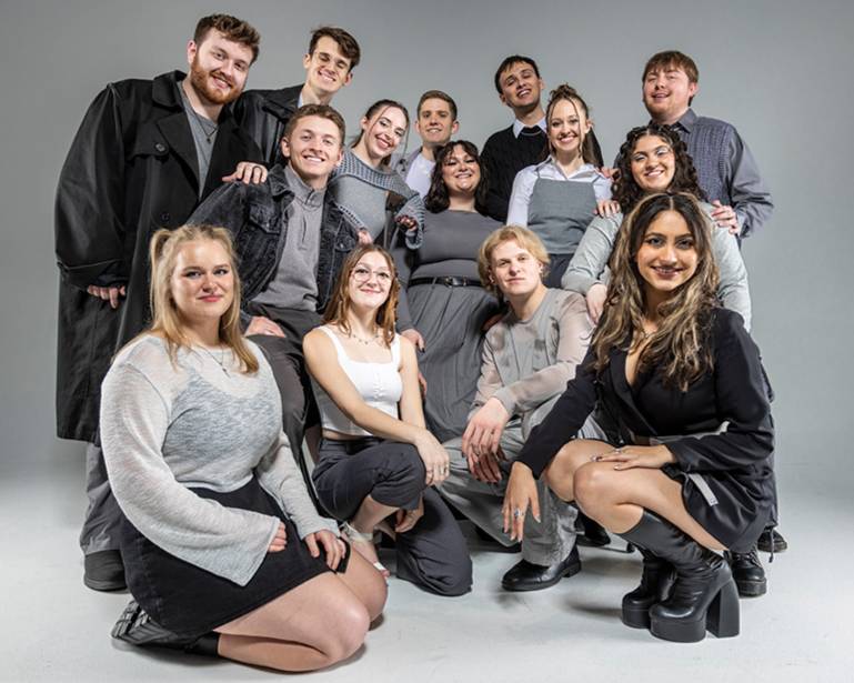 Bloom A Cappella students