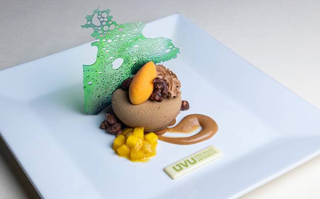 dessert plate of food