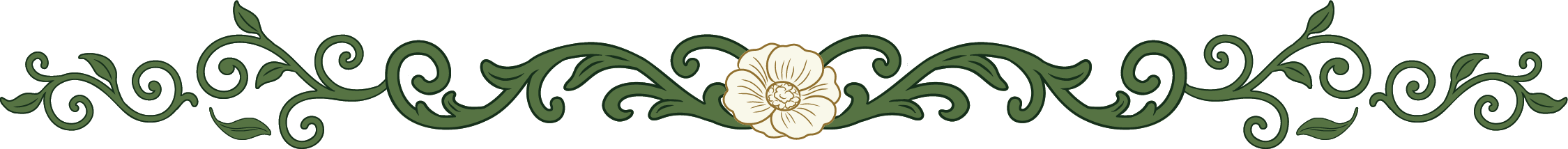 decorative floral divider