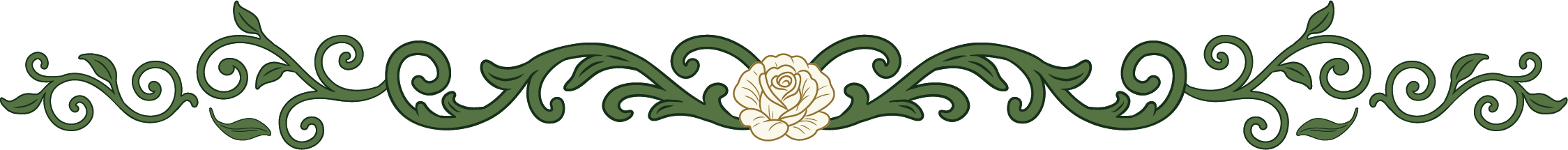 decorative floral divider