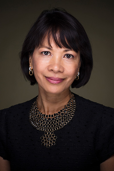 headshot of Astrid Tuminez