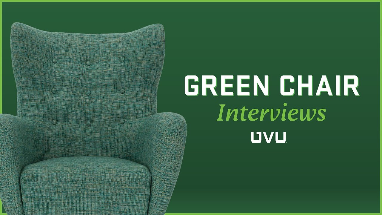 green chair