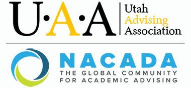 Utah Advising Association and Nacada logo