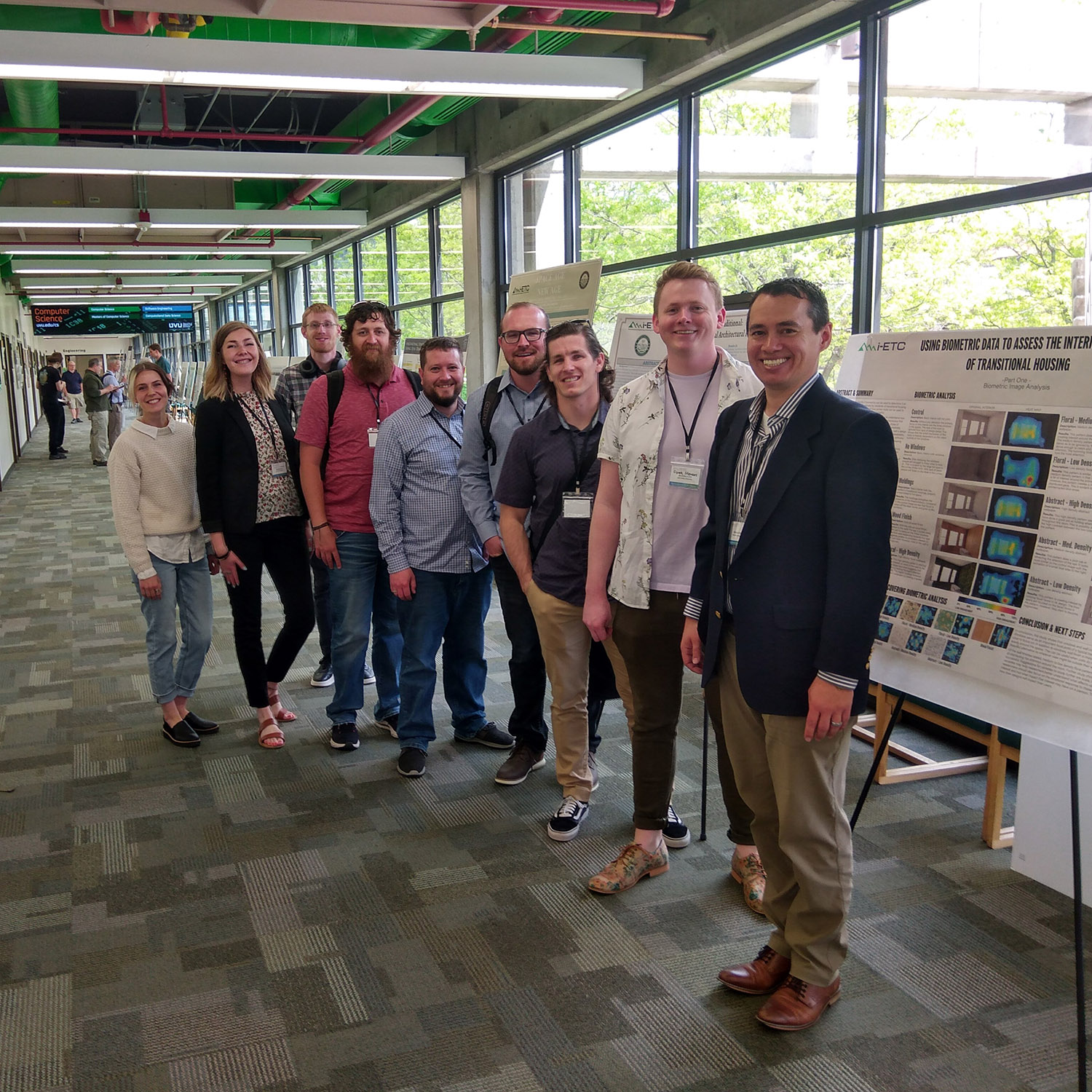 Students Present Research at the 2022 Intermountain Engineering Technology and Computing conference