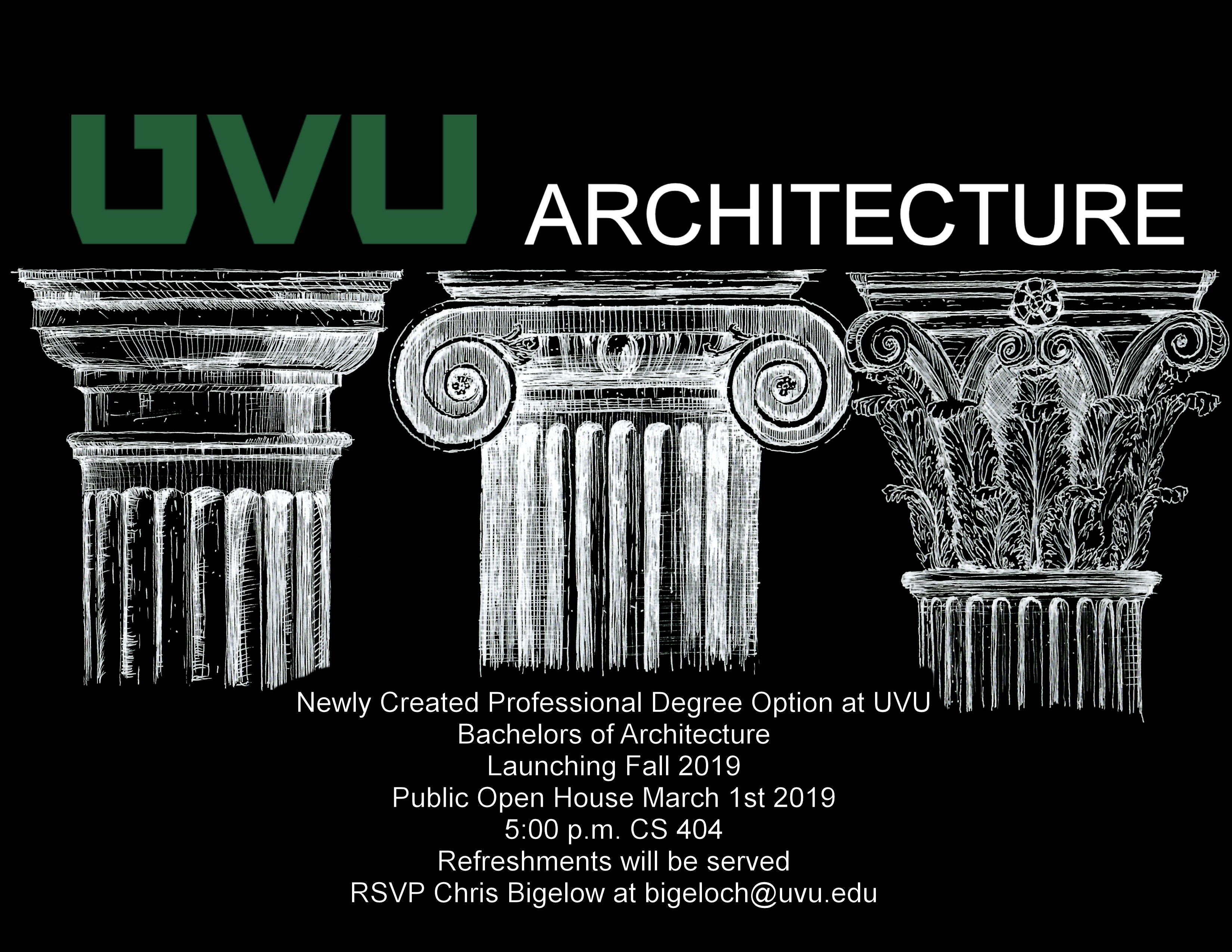 B-Arch Open House Flyer