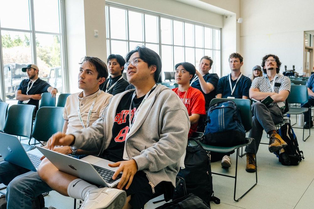 Participants of the World Cup Innovation Pitchday and Hackathon sitting in the audience