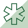 Icon of medical symbol.