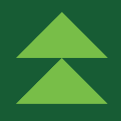 Simple up arrows icon.
