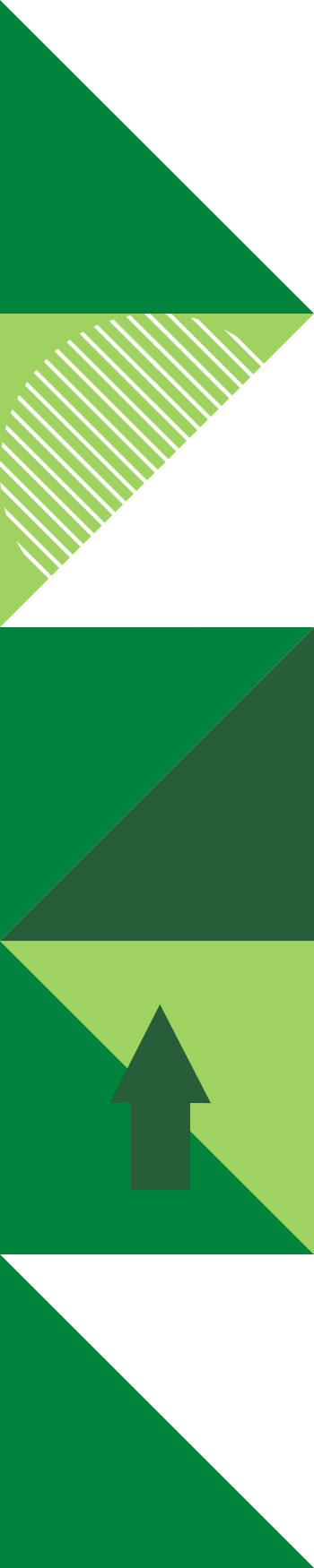 Abstract triangular shapes