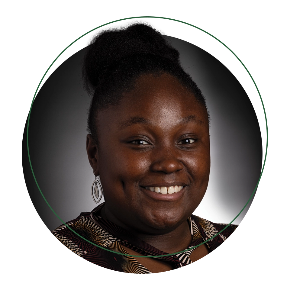 Headshot of Leyssa Sevigne, UVU finance major. 