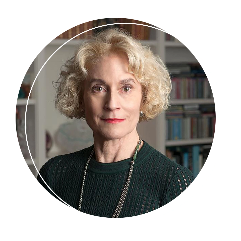 Headshot of Dr. Martha Nussbaum, renowned philosopher. 