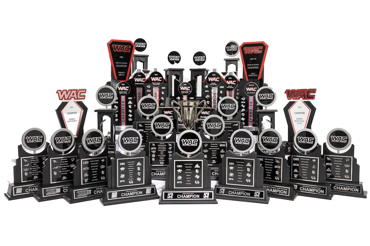 Display of WAC trophies. Display of WAC trophies.