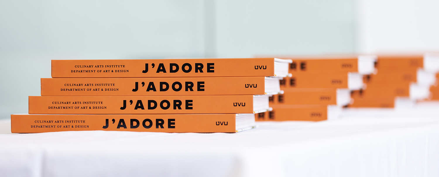 stacks of j'adore books
