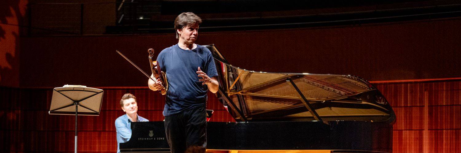 Music Rehersal with Joshua Bell