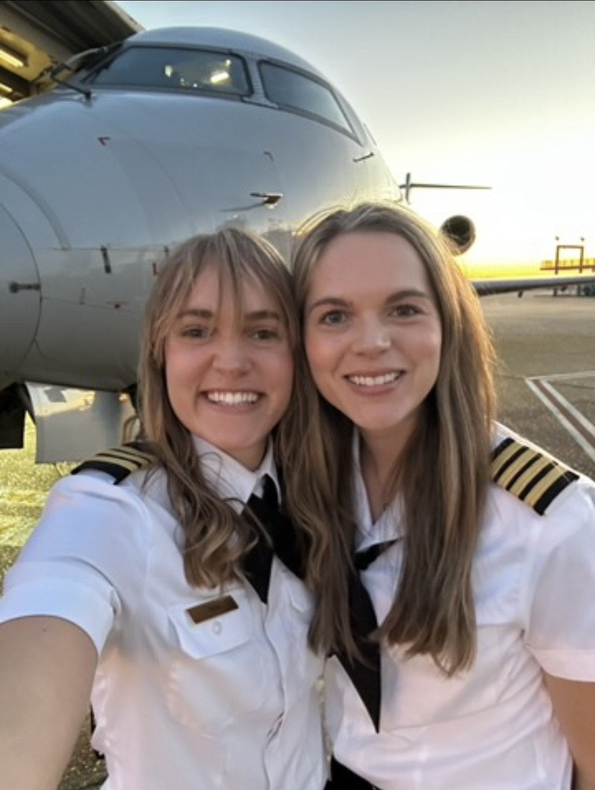 sisters on the ramp