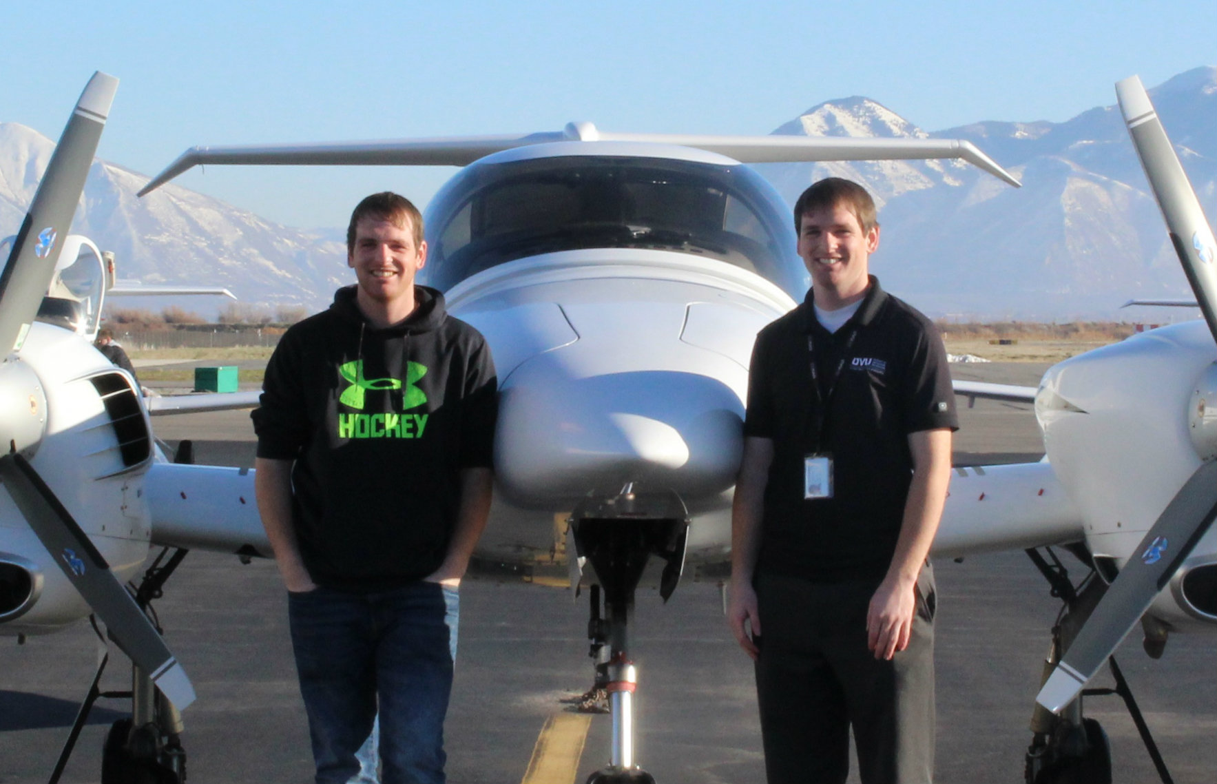 Zach & Josh Johnson - Twin Brothers, UVU Flight Students