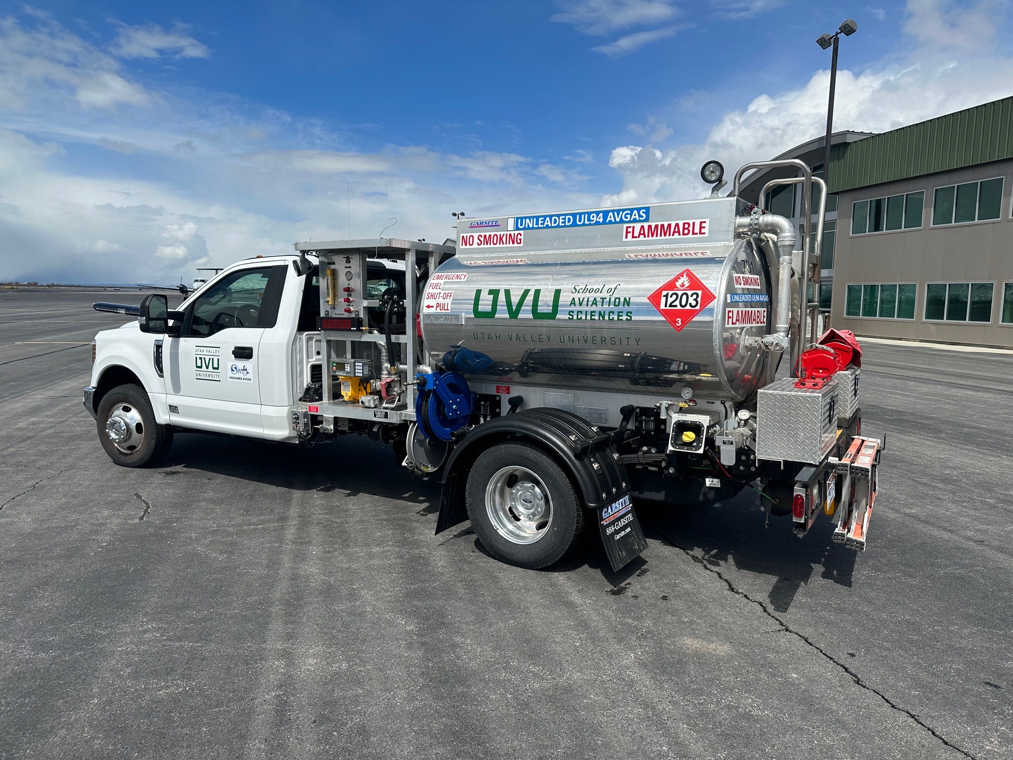 UVU School of Aviation Sciences Becomes First in Nation to Use Fully Unleaded Fuel