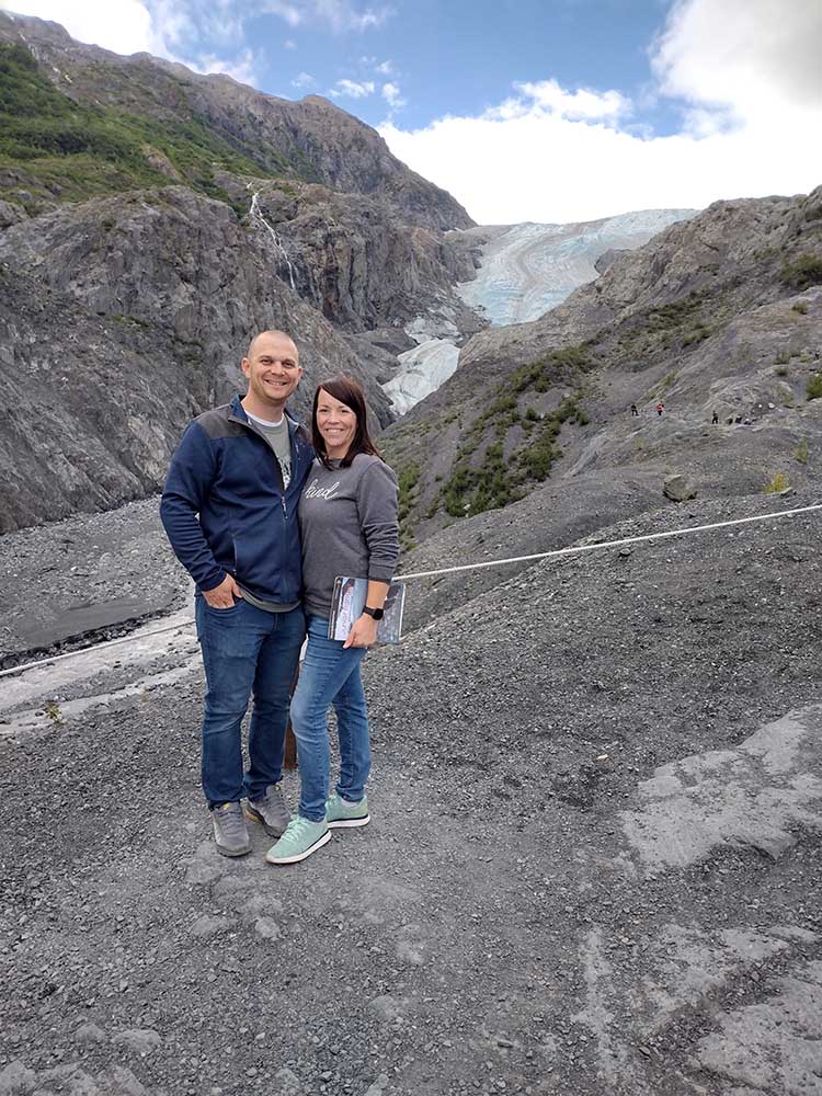 Todd and Natalie in Alaska