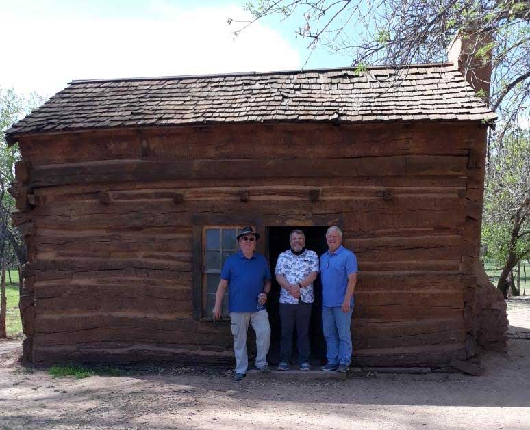 Douglas at Grafton Ghost Town in Utah