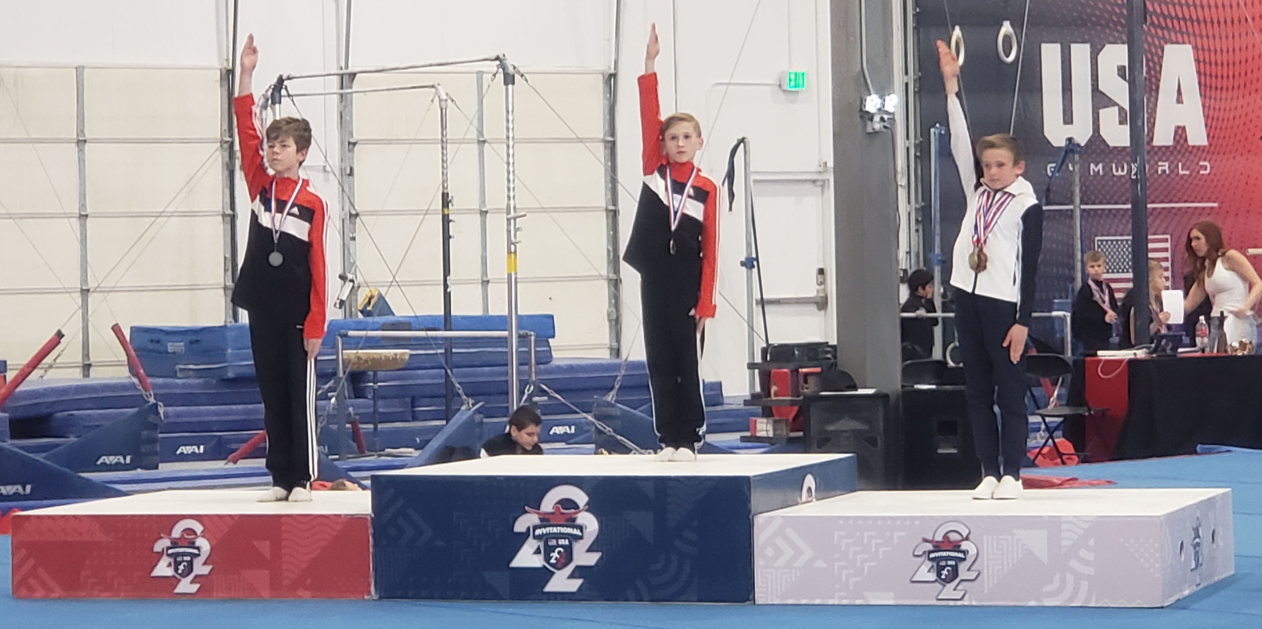 Gavin gymnastics state champion