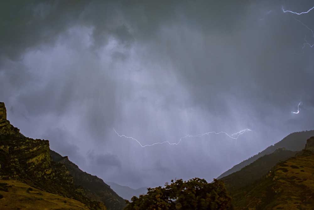 Provo lightning storm 