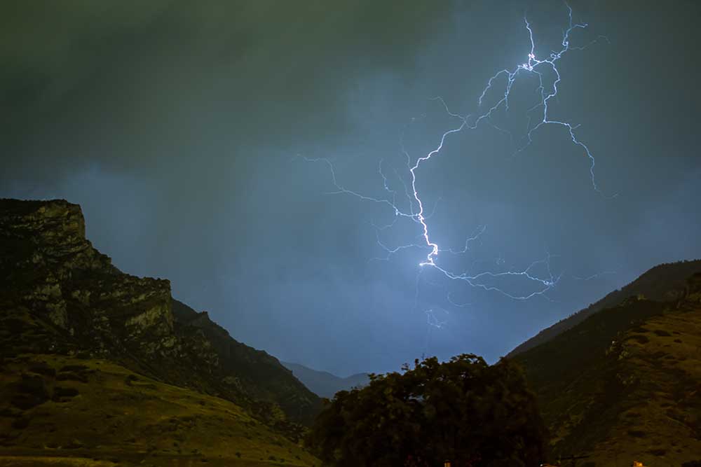 Provo lightning storm 2