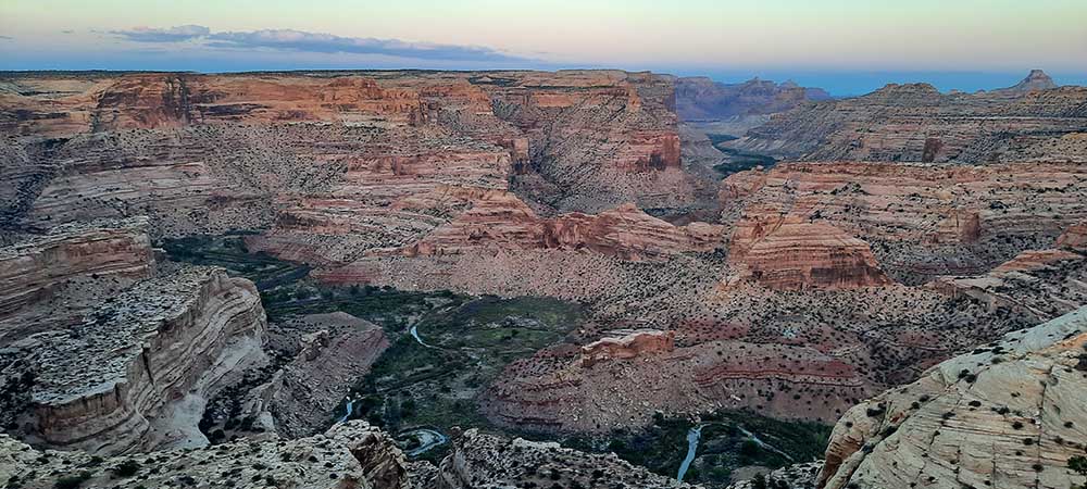 Little Grand Canyon sunset