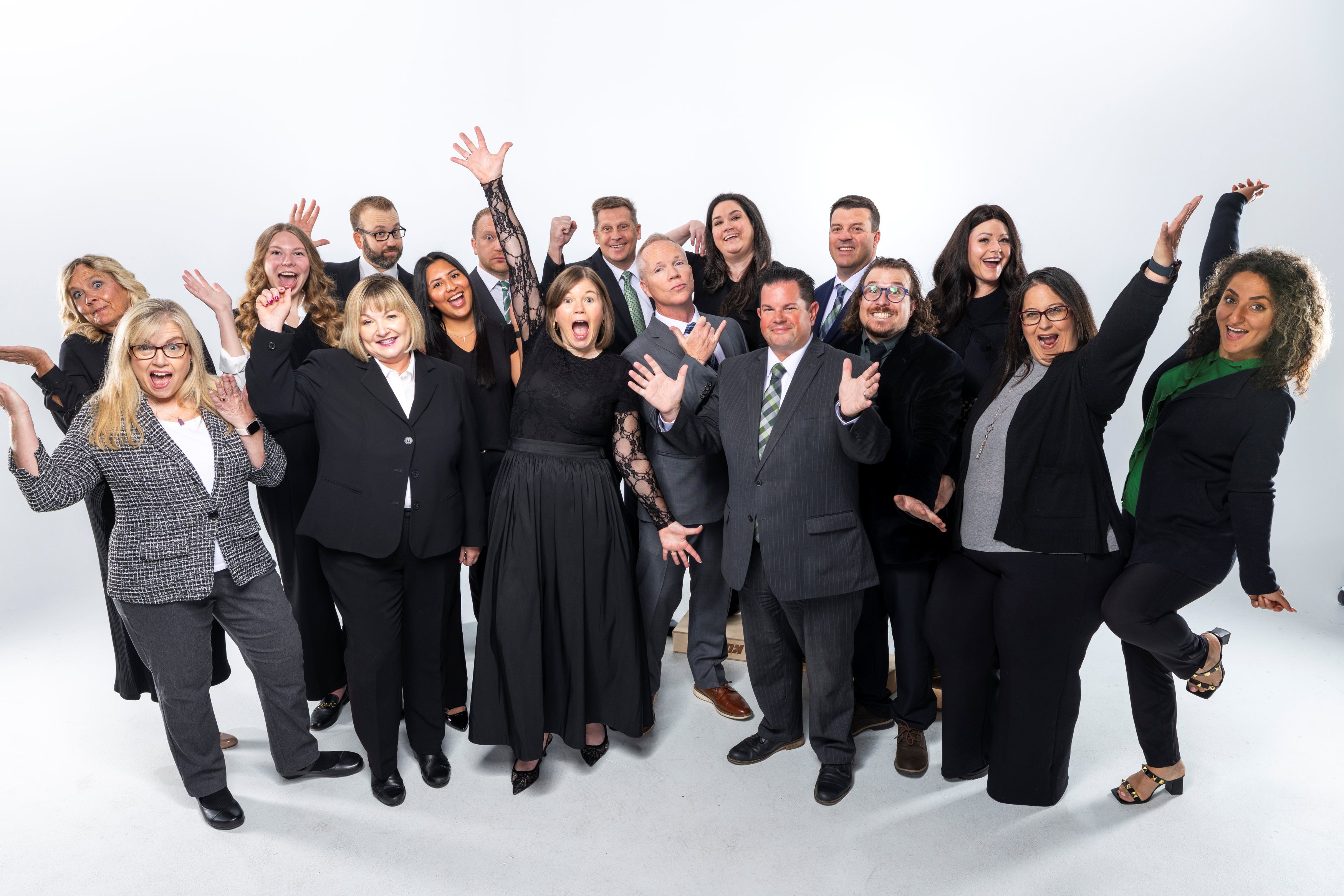 CIC Staff – looking like Catholic investment bankers but acting like absolute gremlins