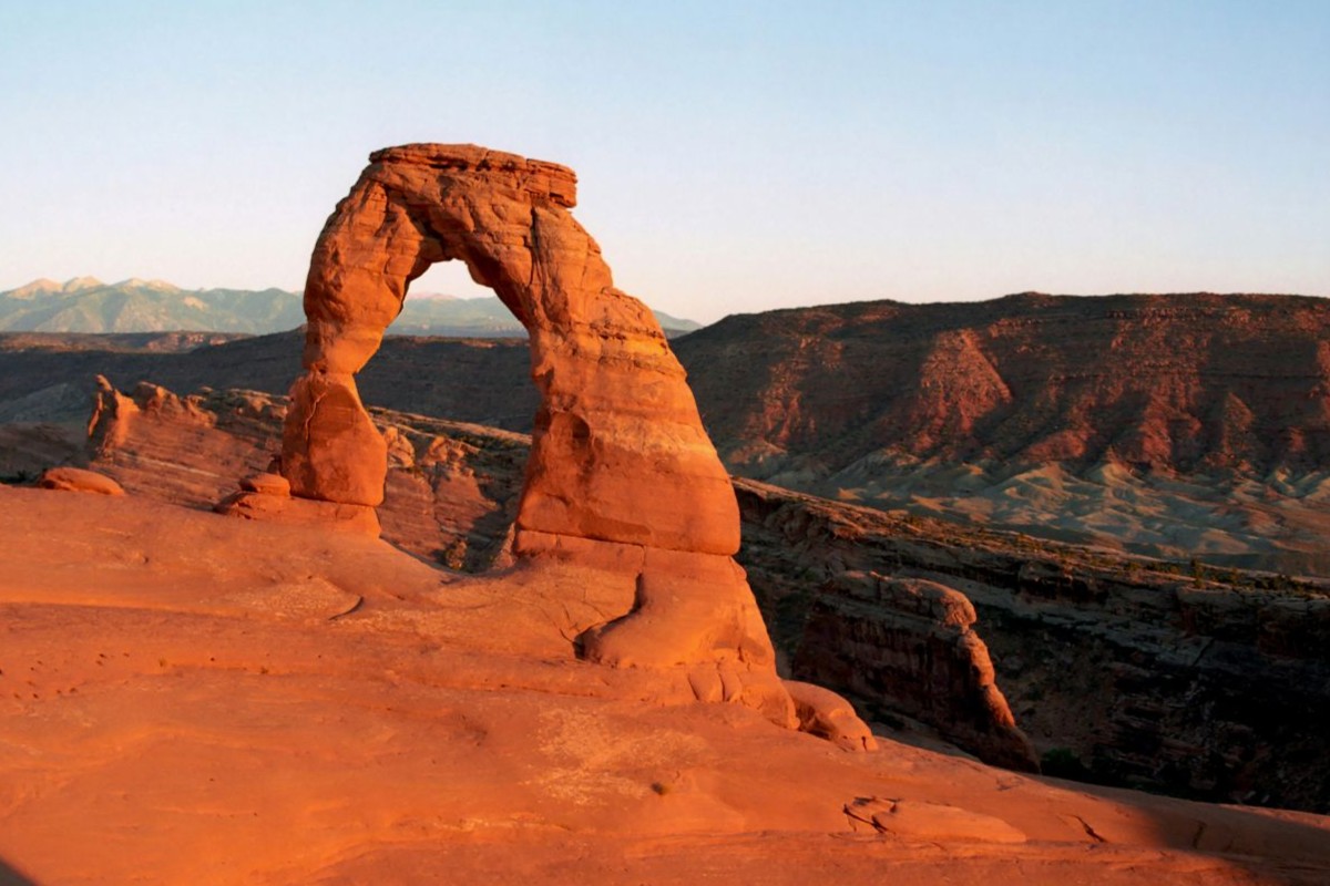 Red rocks landscape