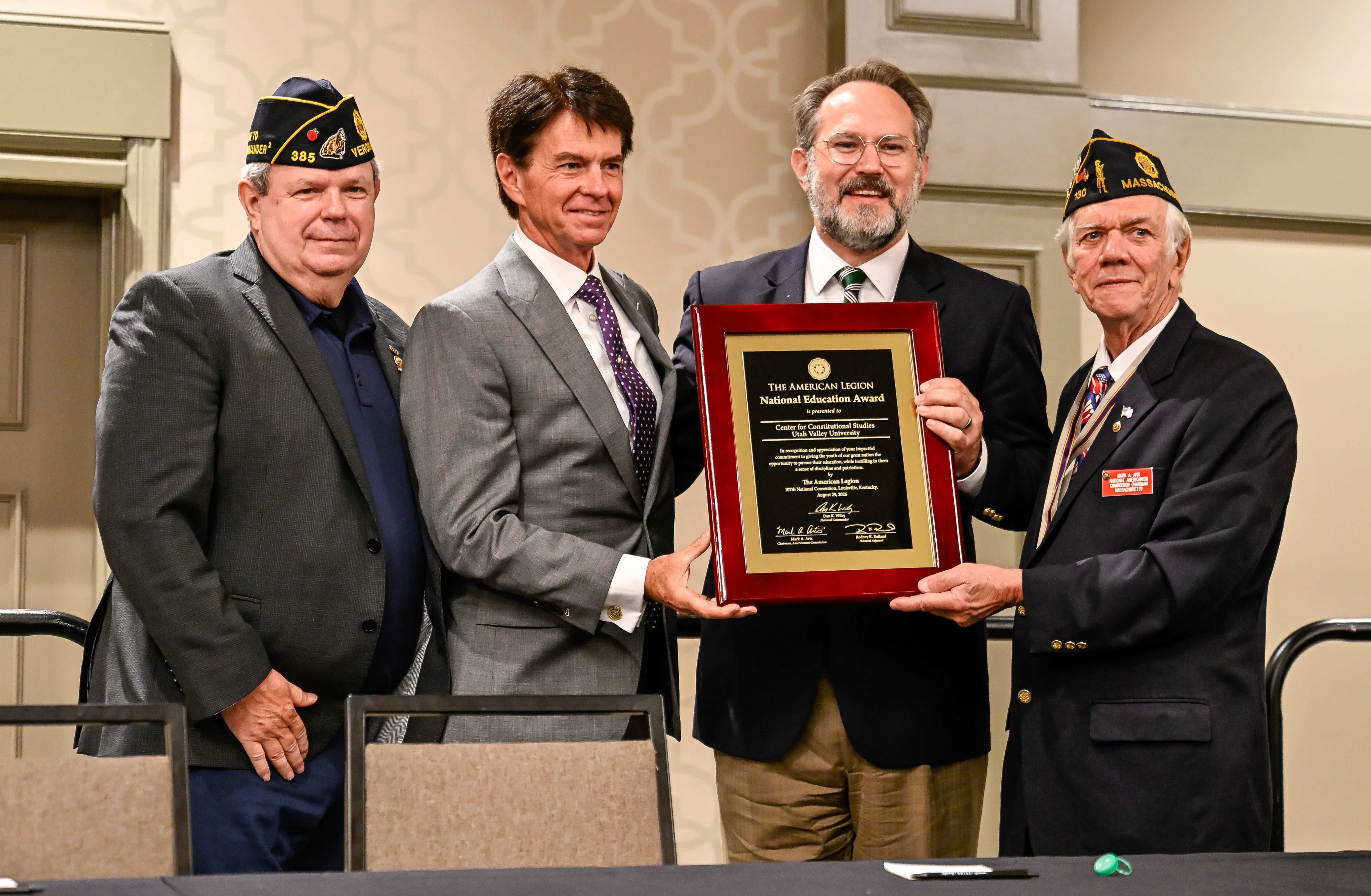 CCS Receives American Legion Award