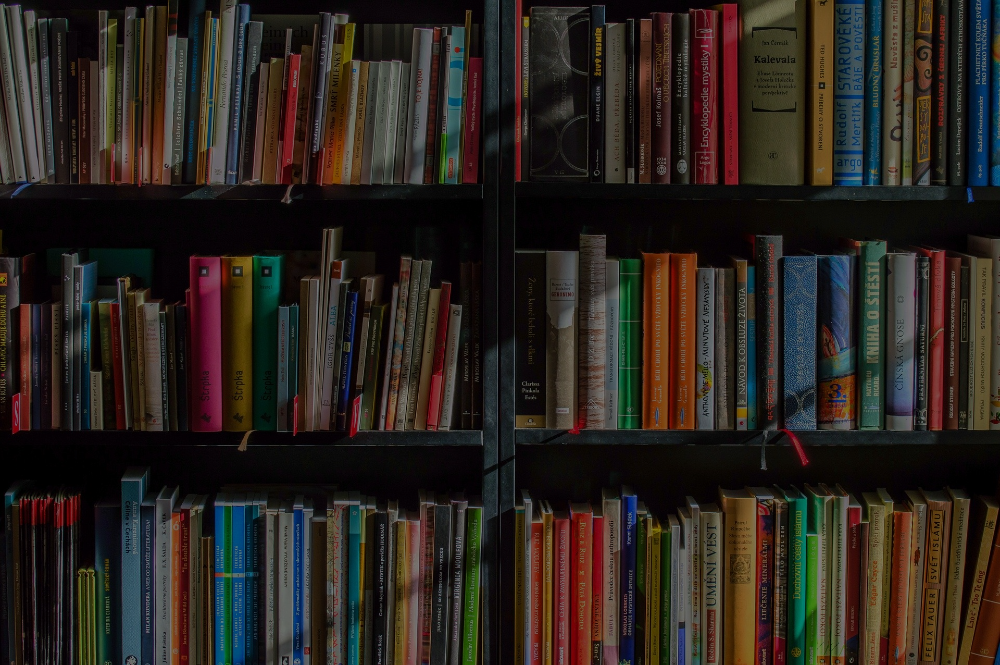  Image of books in a library