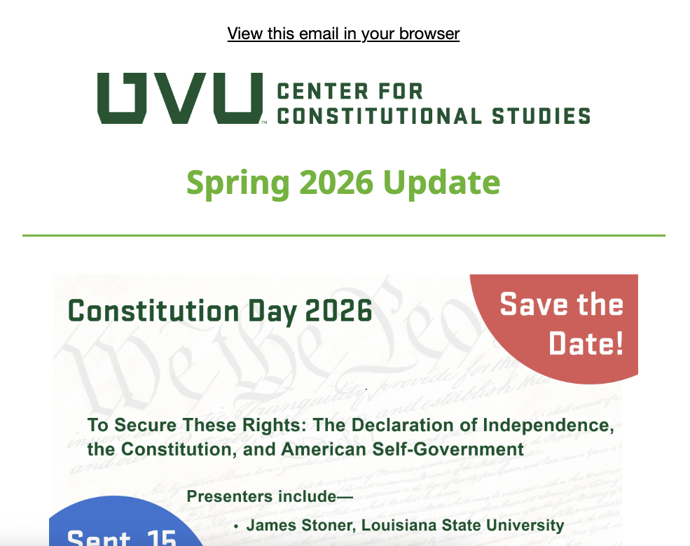 Image of the CCS Newsletter for Spring 2026 Image of the CCS Newsletter for Spring 2026