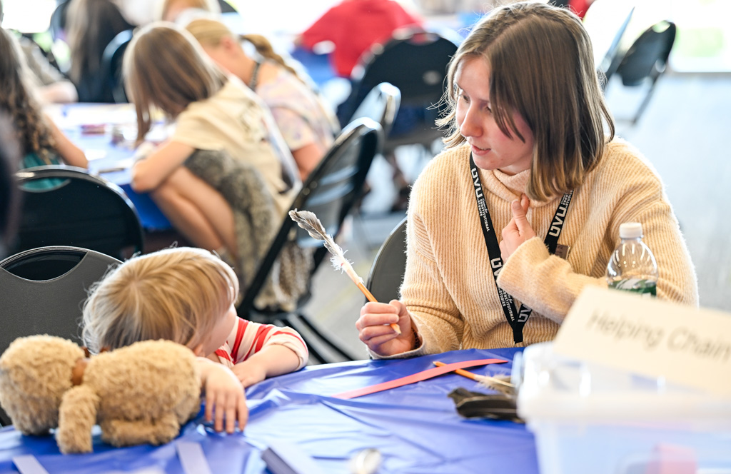 Photos of Learners with Littles - April 16, 2026