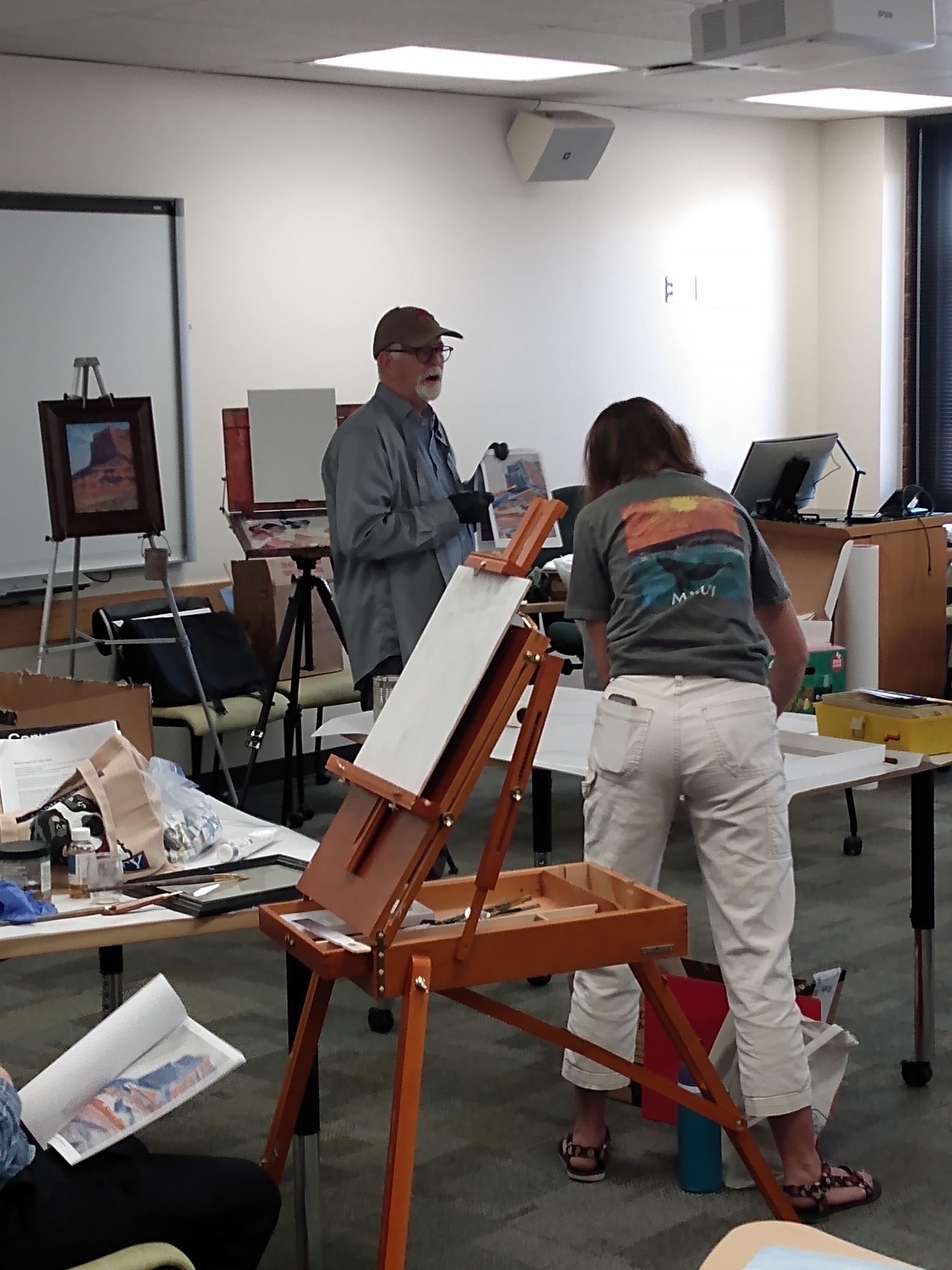 Oil painting instuctor