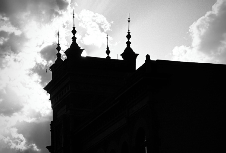 shadowed architecture