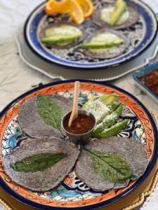 tacos on a plate
