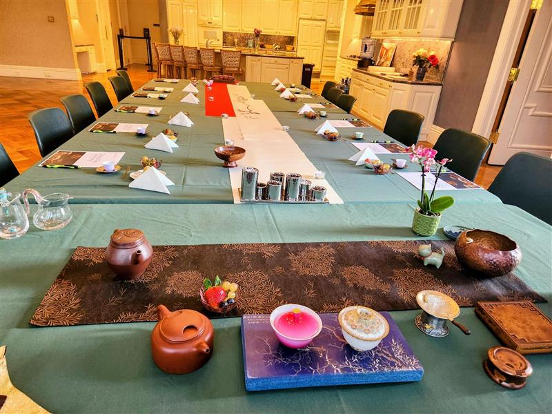 Tea Ceremony Setting image