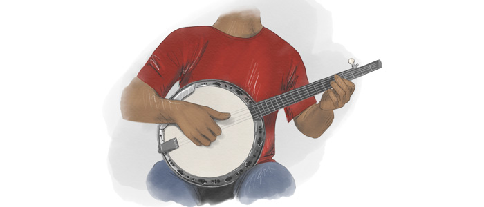 Banjo illustration