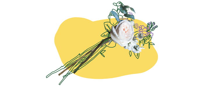 Floral design illustration
